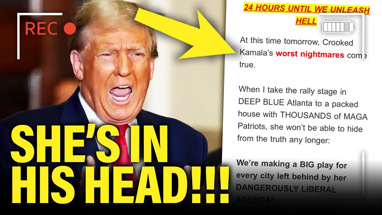 Trump LOSES ALL CONTROL as Kamala STRIKES BACK FAST