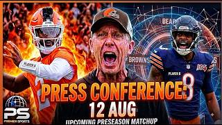 BROWNS PRESS CONFERENCE: Day 13 Training Camp  August 12 Coaches-Players 📱