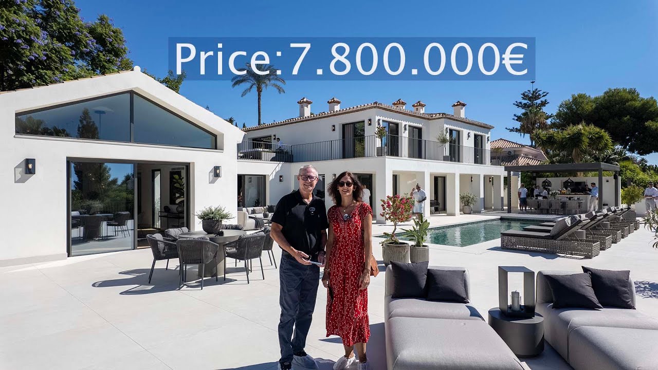 Luxury villa for sale Marbella Golden Mile