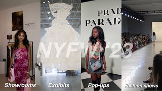 My First NEW YORK FASHION WEEK | Pop-ups, Showrooms, Creator Events, and more!