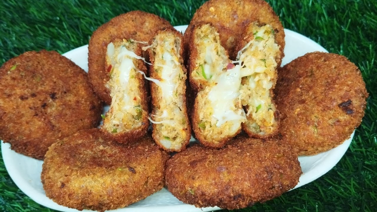 Cheesy Crispy Chicken Cutlet 😋😍 | 15 मिनट में इफ्तार के लिए बनाएं लाजवाब Chicken Cutlet 
