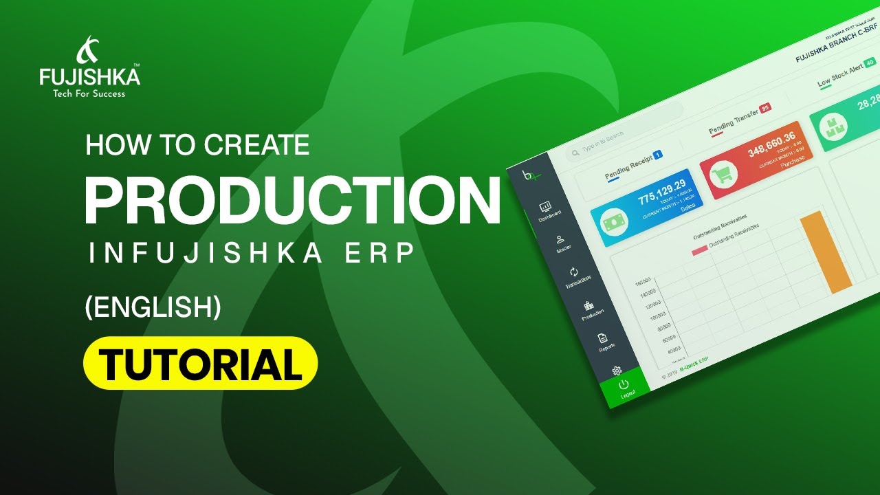 How to Create Production (English) in Fujishka ERP | Step-by-Step Tutorial