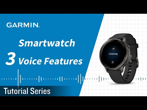 Tutorial – Garmin Smartwatch Voice Features｜Voice Command, Phone Assistant & Voice Notes