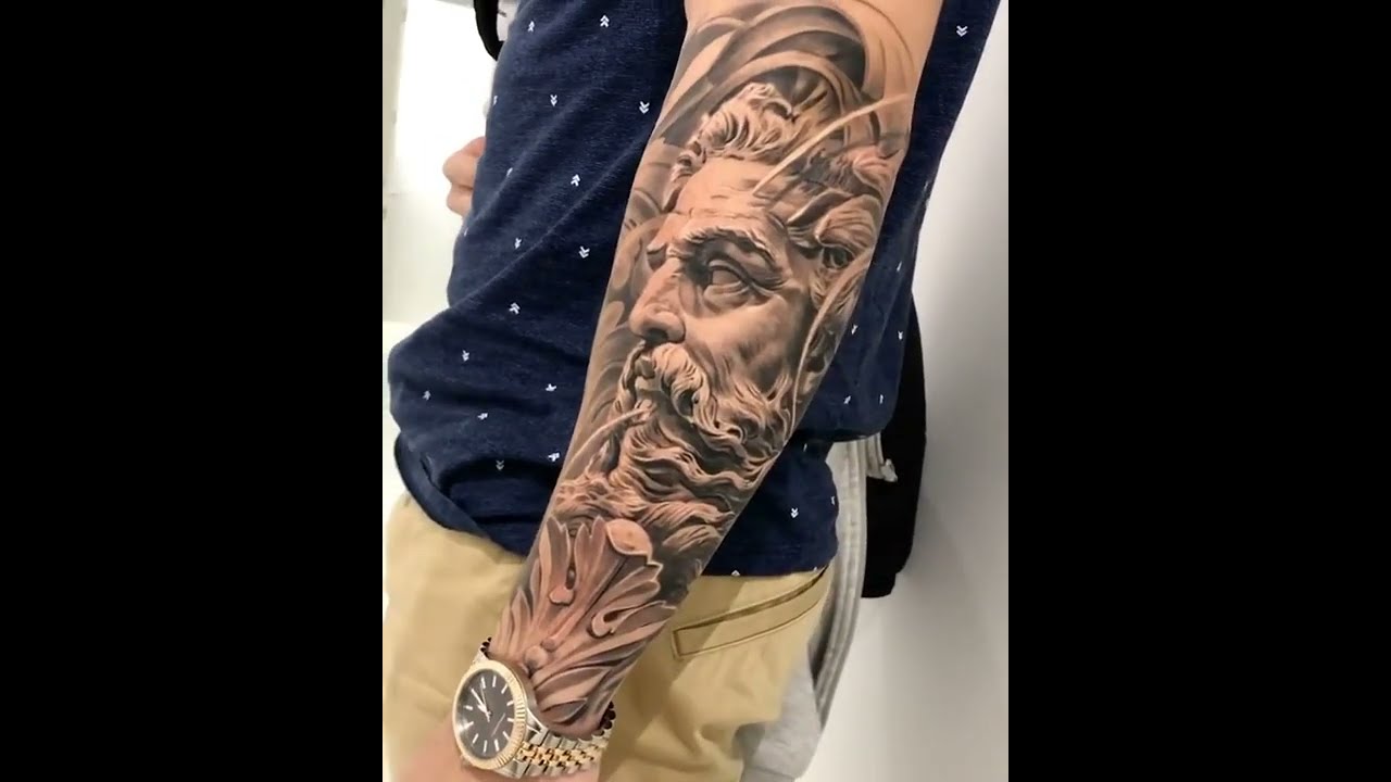 Zeus done by Jose Contreras (Me) at a Private Studio in Texas. : r/tattoos