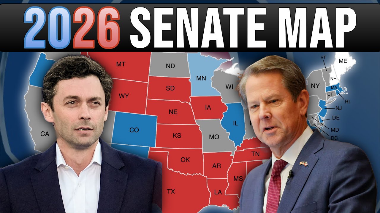 The 2026 Senate Elections Map Based on the Early Polls in Every Race ...