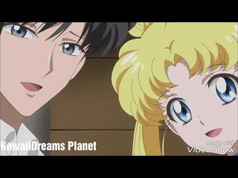 Usagi and Mamoru kiss scene| Sailor Moon Crystal