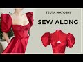 Teuta Matoshi inspired dress Lofi/Chill sew along : Activate sub for details!