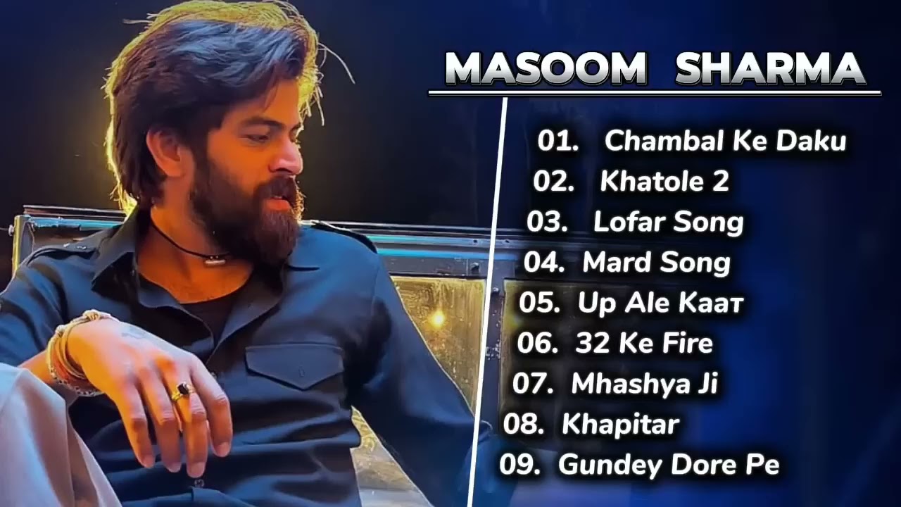 Masoom Sharma All Time Hits I Haryanvi Songs | All Haryanvi Superhit Songs !!