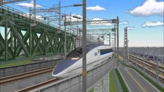 新VRM3★新幹線500系のぞみ16輌編成Ａ本線