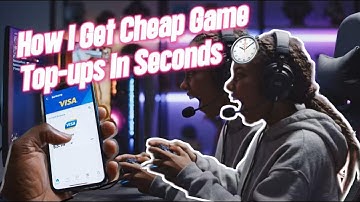 How I Get Cheap Game Top-ups in Seconds ⏱️