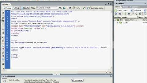 CURSO DE JQUERY - VIDEO 02 - PARTE 2/2