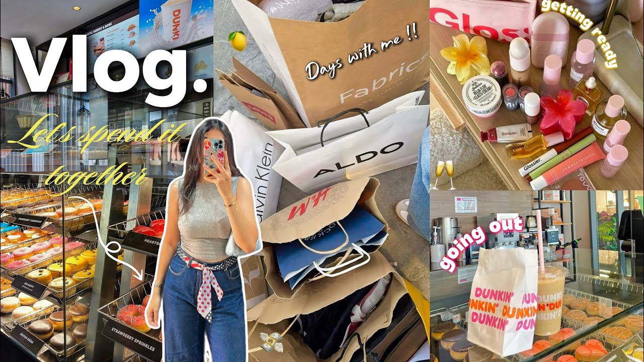 DAYS WITH ME🌺🍋|أجيو دوزو معايا نهاراتي🤭(shopping🛍️,going out🥂…)