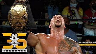 The theory of chaos collides with the law of physics: NXT TakeOver: 36 (WWE Network Exclusive)