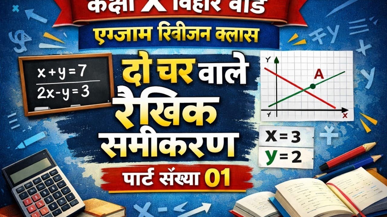 Class X bihar board exam revision class