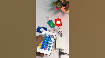 Remote Operating Light • Diy Home Decoration Ideas #shorts #light #led