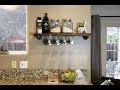 DIY Rustic Shelf from reclaimed wood and pipes DIY Rustic Shelf from reclaimed wood and pipes