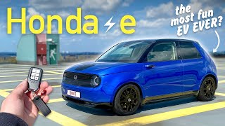 FULL REVIEW: Chris Harris drives the all-electric Honda e | Top Gear
