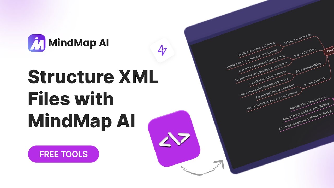 How to Use the Free AI XML to Mind Map Generator (Step-by-Step) - YouTube