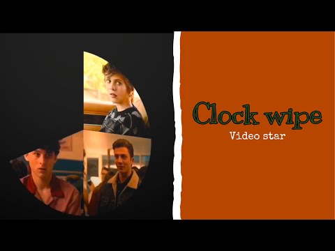 4 clip Clock wipe | video star