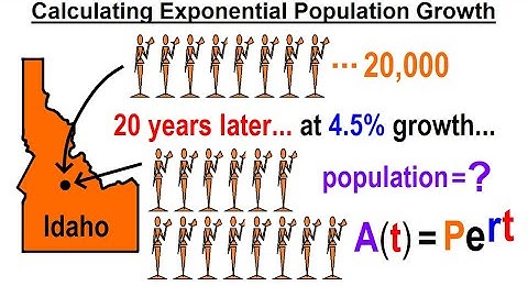 Algebra Ch 46: Exponential Functions (12 of 12) Calculating Exponential Population Growth