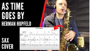 As Time Goes By - Herman Hupfeld - Sax Tenor - Partitura