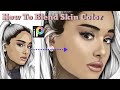 How to Blend skin Color //Using ibispaintx (Art #2)