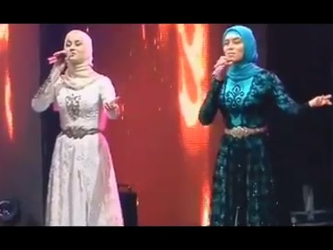 اغنية رائعة .. مغنيات من الشيشان بالحجاب