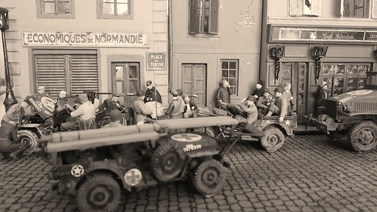 Original version Traffic jams in French 1944 YouTube