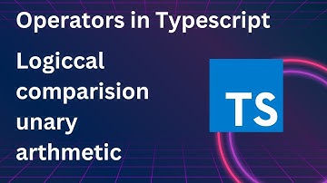 Operators in Typescript  | Governor IT Initiative | #Typescript #GIAIC #voyagershahab