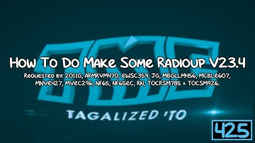 {REQUESTED/Short} How To Do Make Some Radioup V23.4