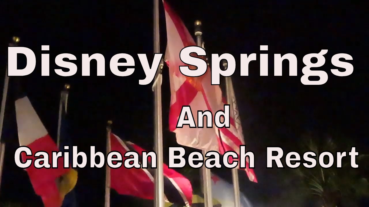 disney world trip Vacation 2019 Day 2! Disney Springs and Checking in to The Grand Caribbean Resort!