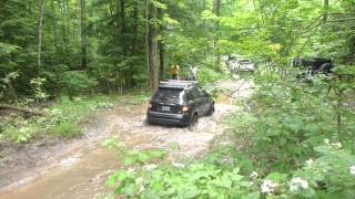 Suzuki SX4 AWD going through some water