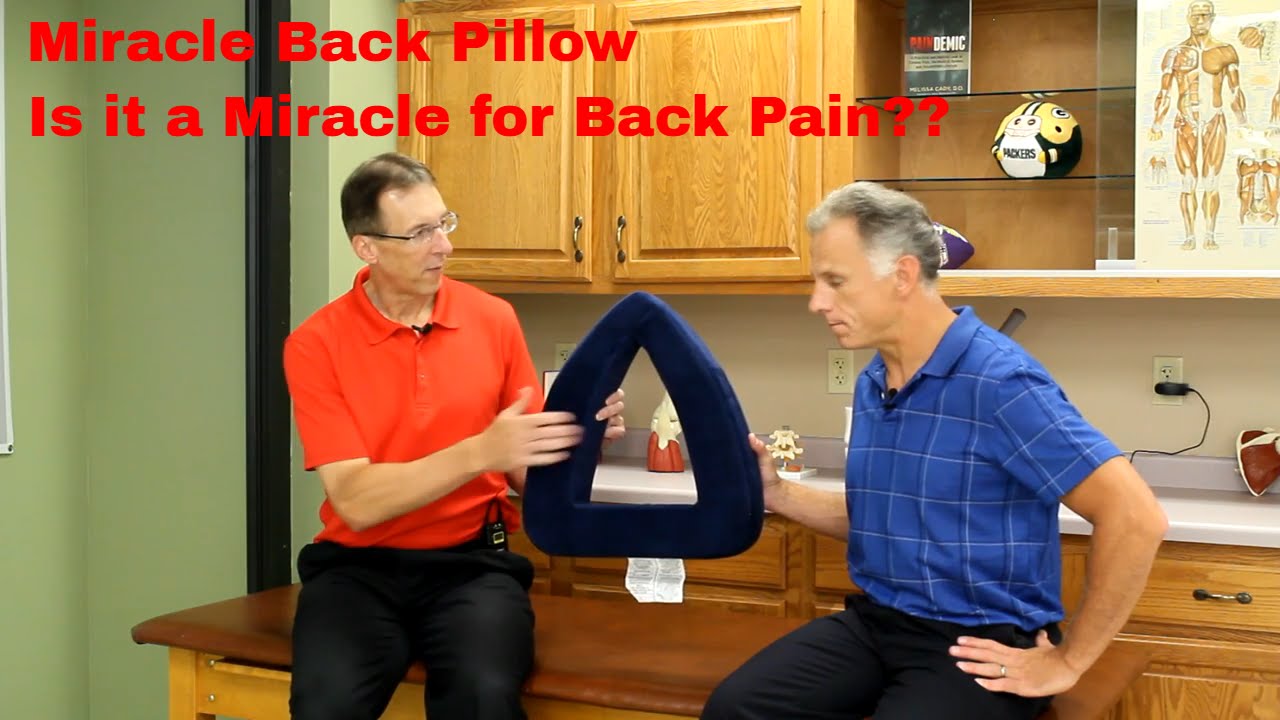 Miracle Back Pillow for Lower Back Pain Review - Ask Doctor Jo