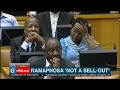 President Cyril Ramaphosa says he's not a sell-out