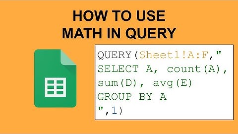 Calculate average, count, and total in Google Sheets QUERY