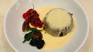 CHRISTMAS PUDDING | BRANDY CRÈME ANGLAISE