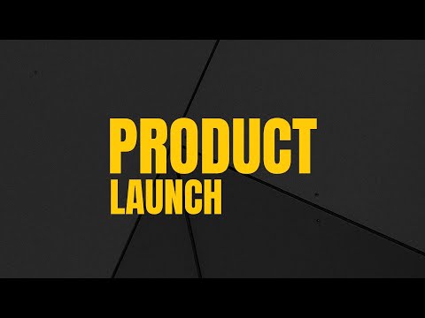 Product Launch Video Template (Editable)