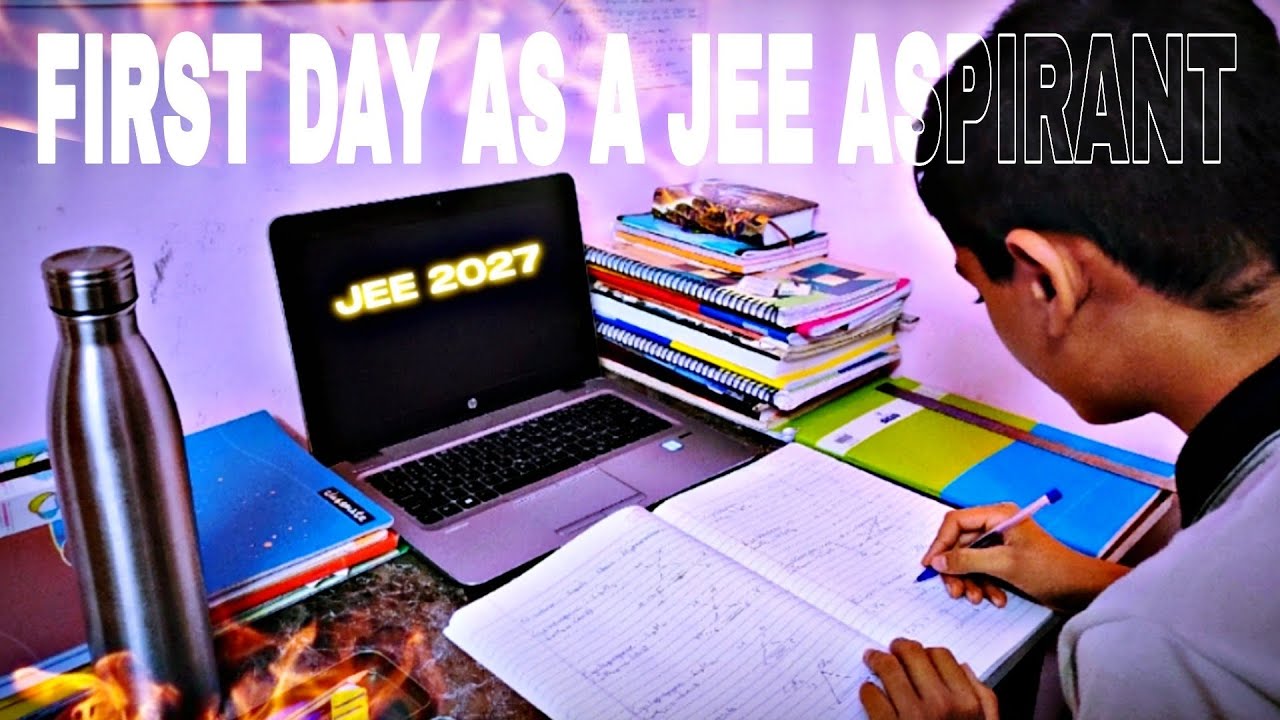 First Day as An IIT JEE Aspirant 🥵 || Day in the life of a JEE Aspirant | #exam #studyvlog #jee
