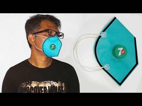 Make Mask yourself at home | Make N95 type Mask using Tissue Bag| Anti Virus Mask, like N95, KN95