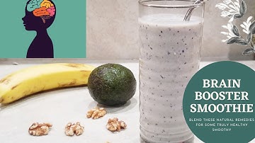 Brain Booster Smoothie | Increase Memory &  In Kids | Quick and Healthy Smoothie Recipe