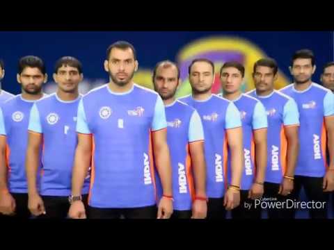 indian kabaddi team jersey