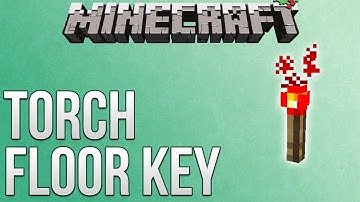 Minecraft: Redstone Torch Floor Key Tutorial (Redstone Advent Calendar)