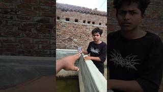 magic ✨️ nahi hua to bhai ne apna mobail tanki me fenk diya | #viralvideo #magic #shortvideo