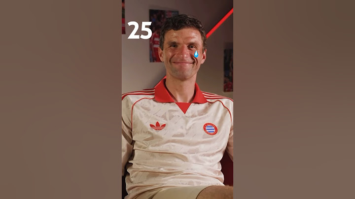 SO HAT THOMAS MÜLLER DIE 25 BEKOMMEN