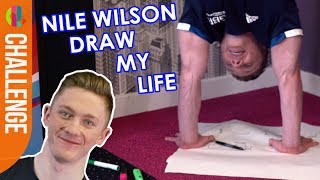 Nile Wilson Draw My Life handstand CHALLENGE!