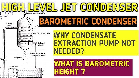High level jet Condenser | Barometric Condenser |