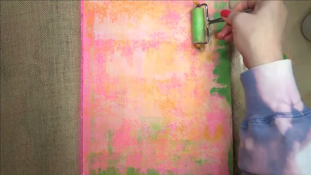 Brayer Layers Background Technique