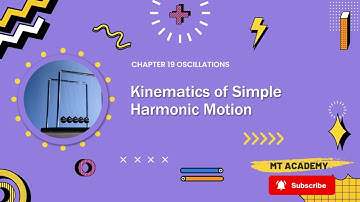 Oscillations: Kinematics of Simple Harmonic Motion | STPM Physics