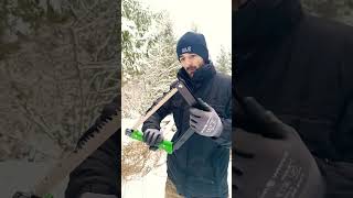 Aprindem focul cu amnarul si tăiem lemne cu BOREAL AGAWA! #romania #subcarpati #bushcraft