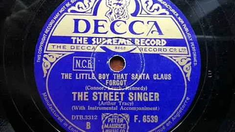 ARTHUR TRACY (THE STREET SINGER) - The Little Boy ...